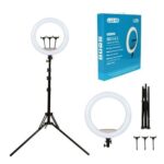 ljj 45 18 inch ring light with adjustable tripod stand and phone holder – professional lighting for makeup, live streaming & photography