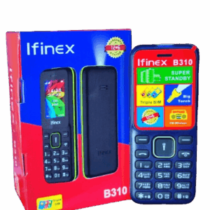 Home infinex b310 – dual sim feature phone with big battery, bright torch & fm radio