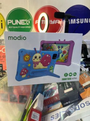 modio m750 kid’s tablet – 7" display | 6gb ram + 128gb rom | android 13 | single sim 5g | dual camera | 4000mah battery